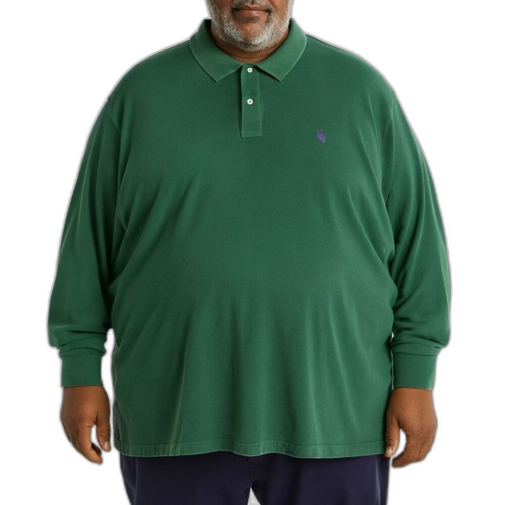 Polo by Ralph Lauren Men’s Long Sleeve Polo Shirt | Size 4XLT